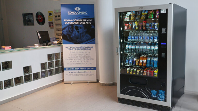 Máquina Expendedora instalada